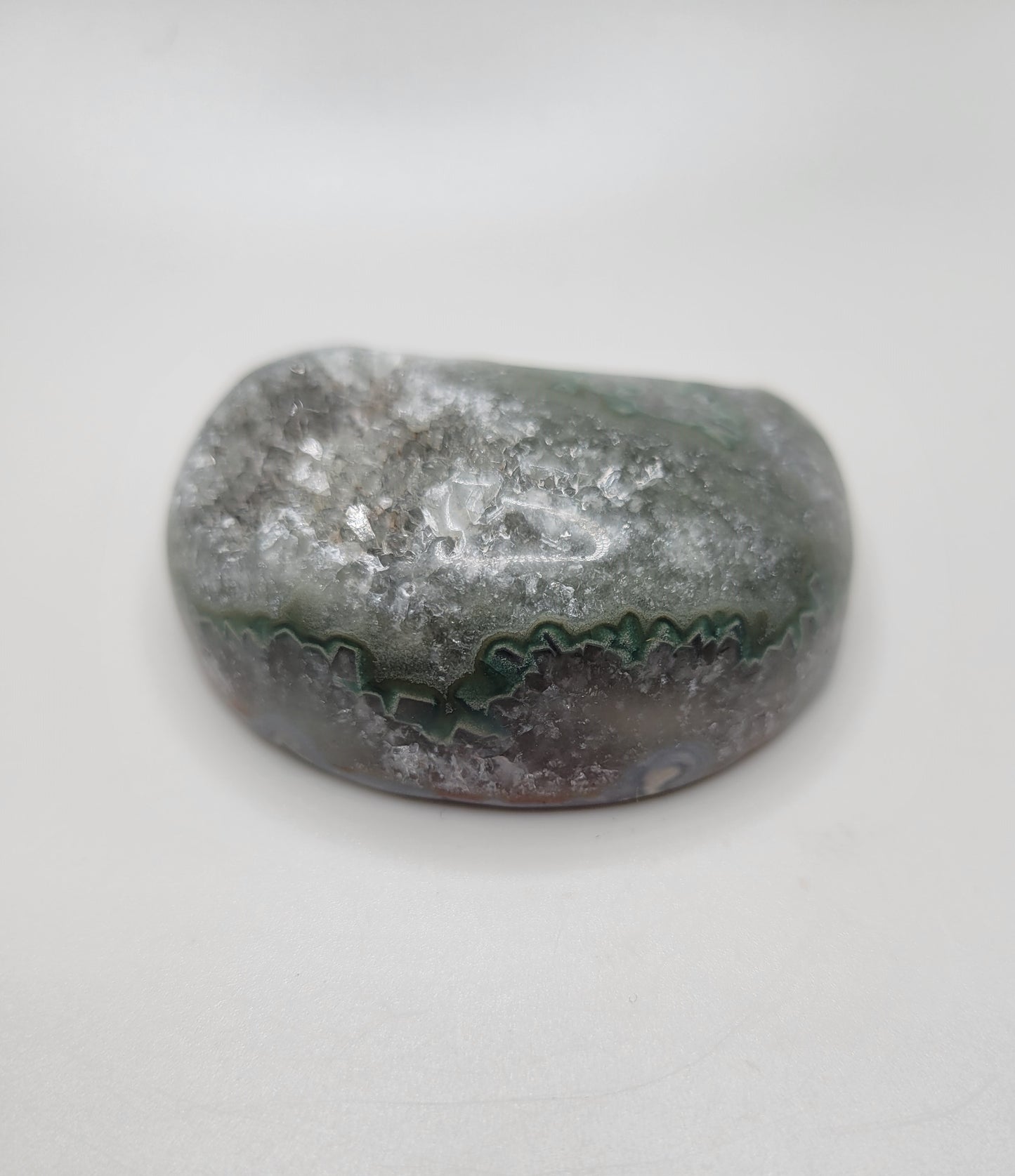 Agate Drusy Moon