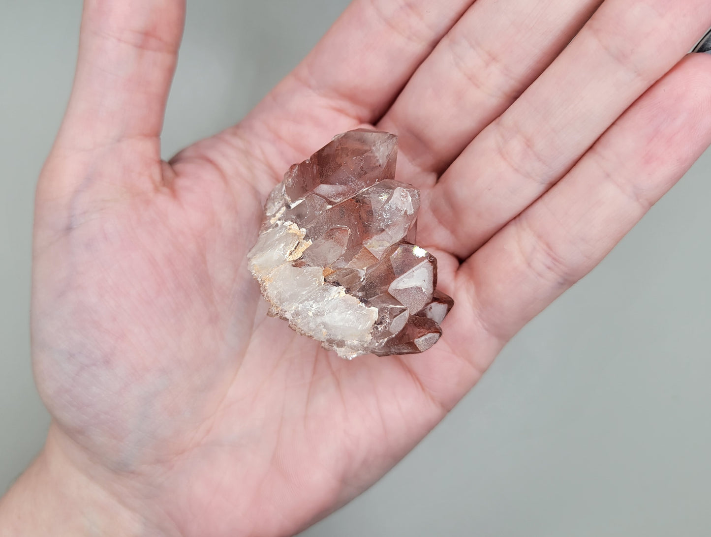 Red Quartz Mini Cluster