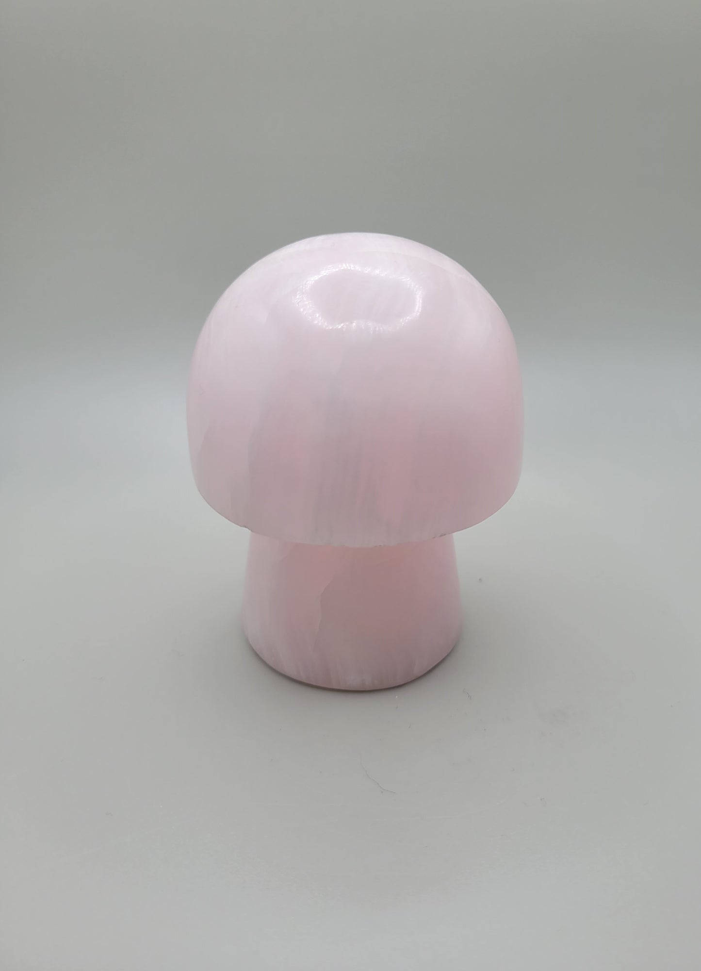 Pink Mangano Calcite Mushroom