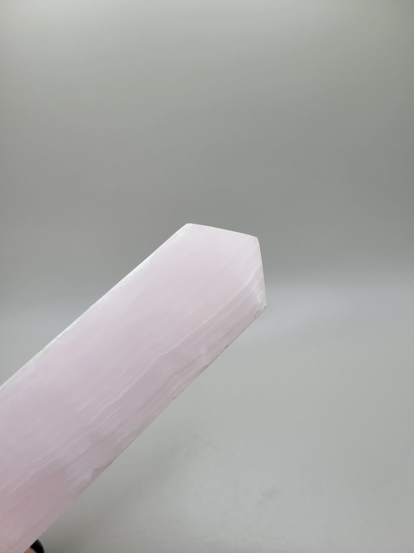 Pink Mangano Calcite Tower