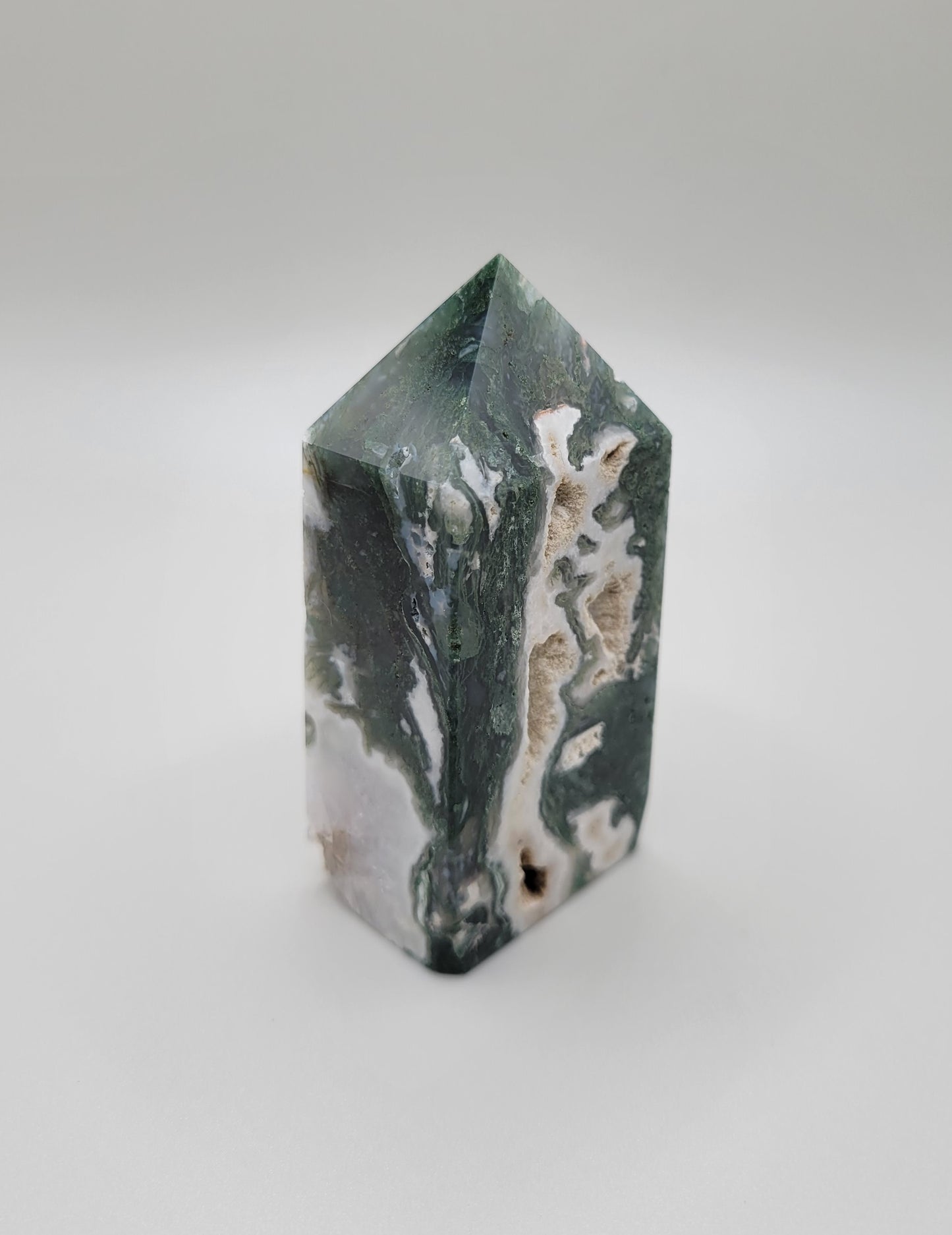 Mossy Tree Agate Tower F