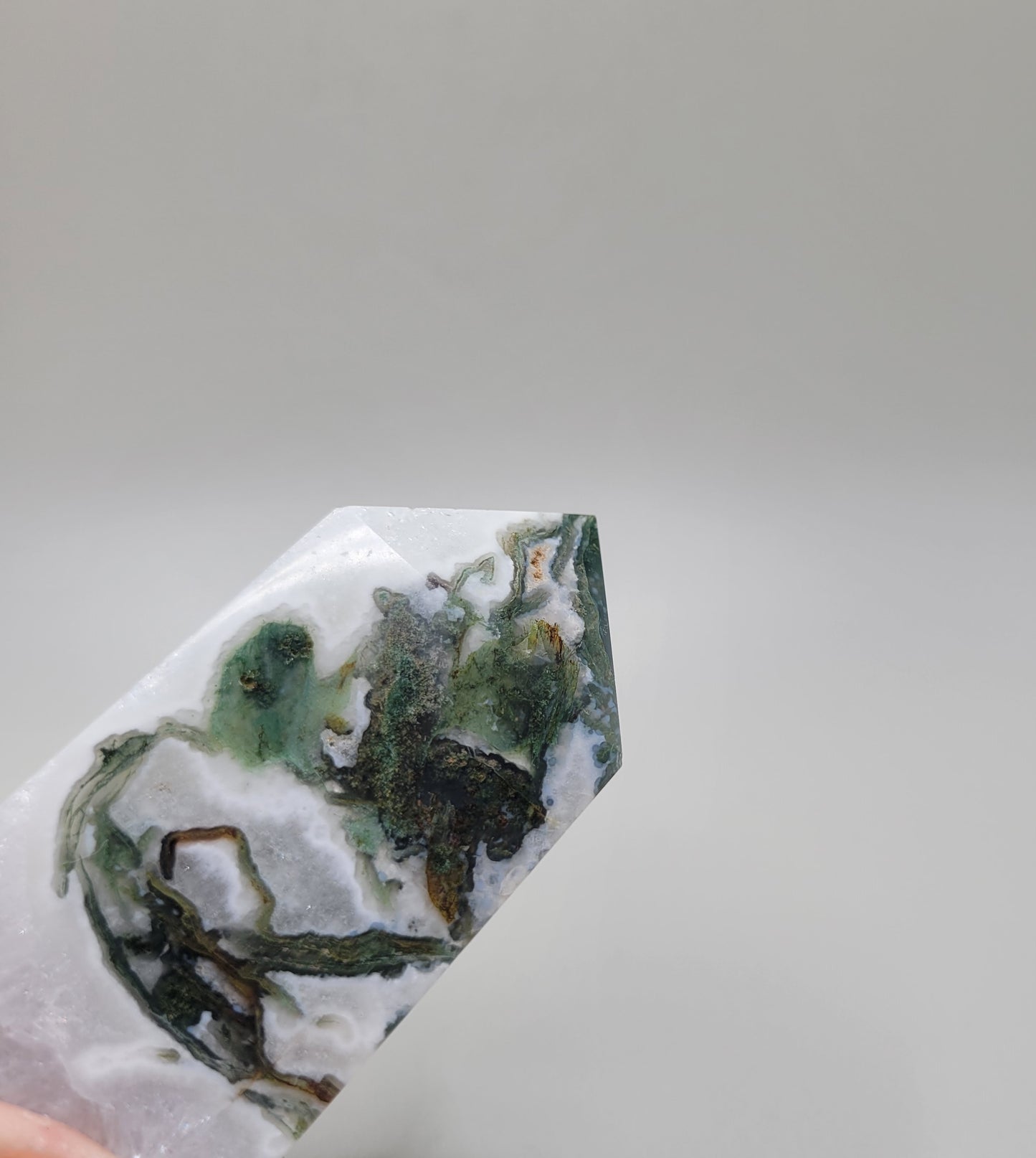 Mossy Tree Agate Tower F