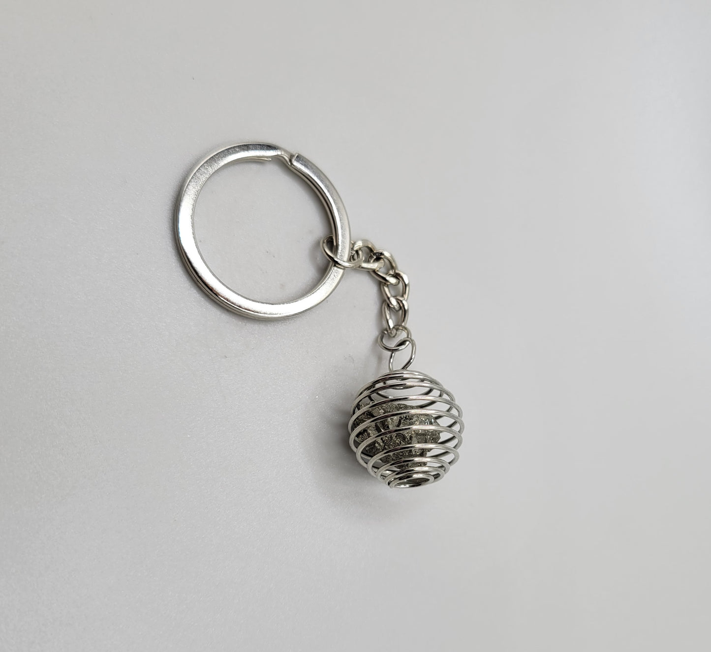 Pyrite Keychain