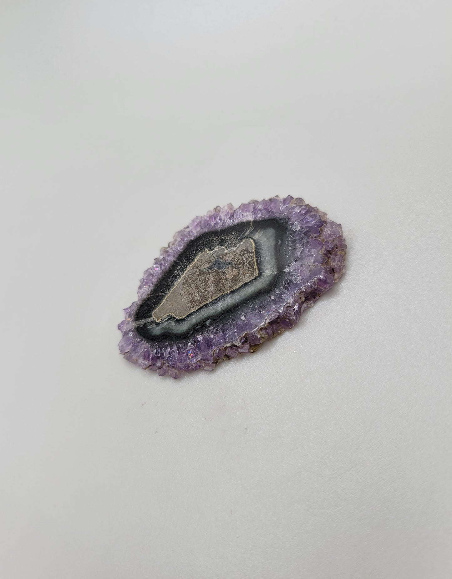 Amethyst Stalactite Slice