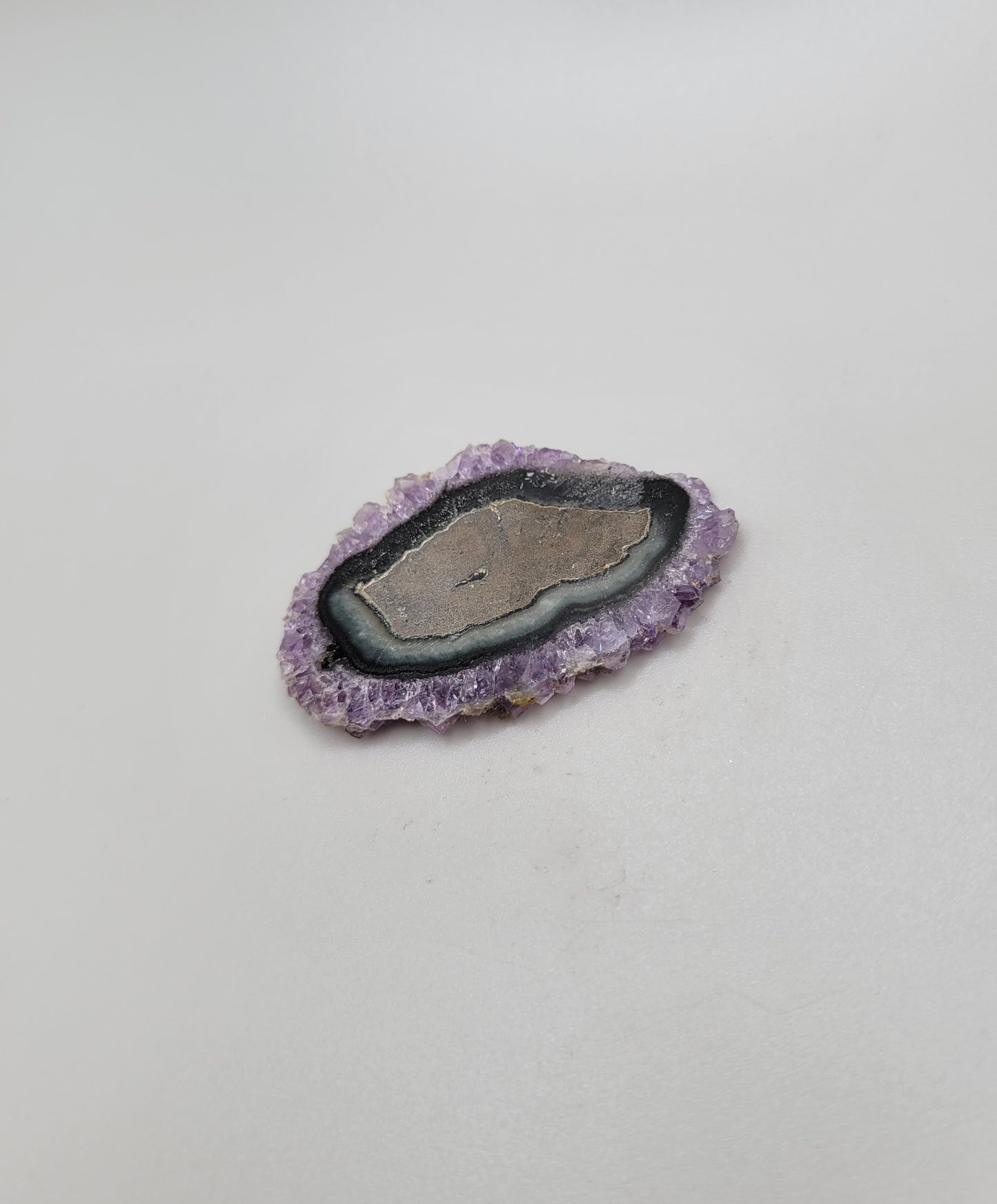 Amethyst Stalactite Slice