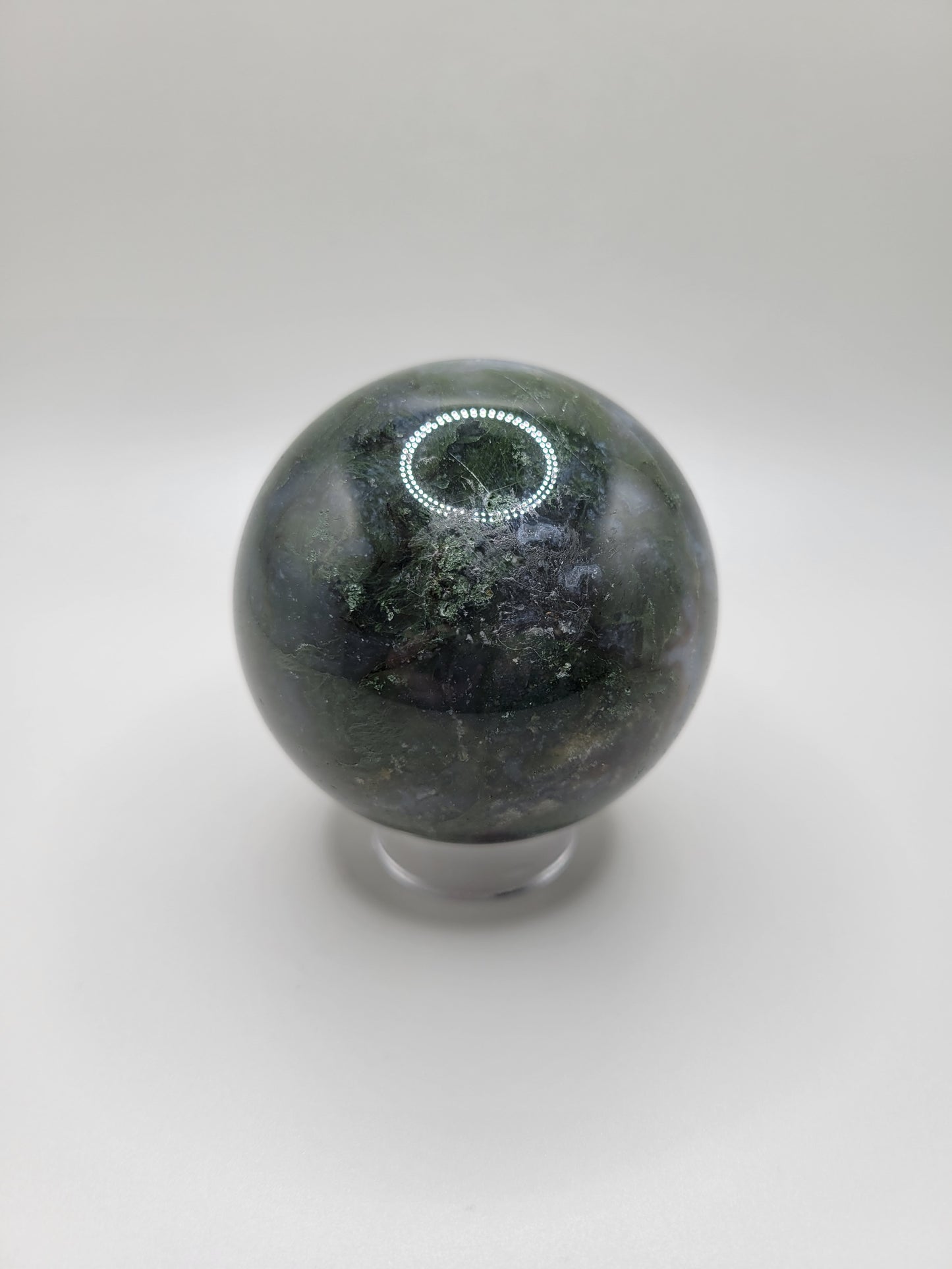 Moss Agate Sphere E