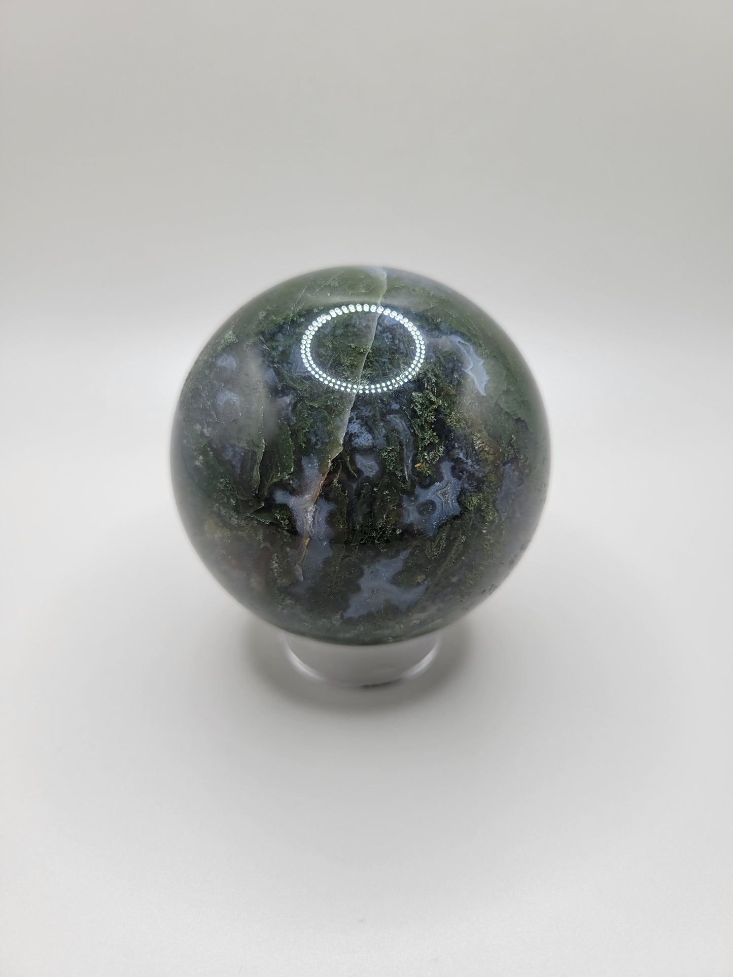 Moss Agate Sphere E
