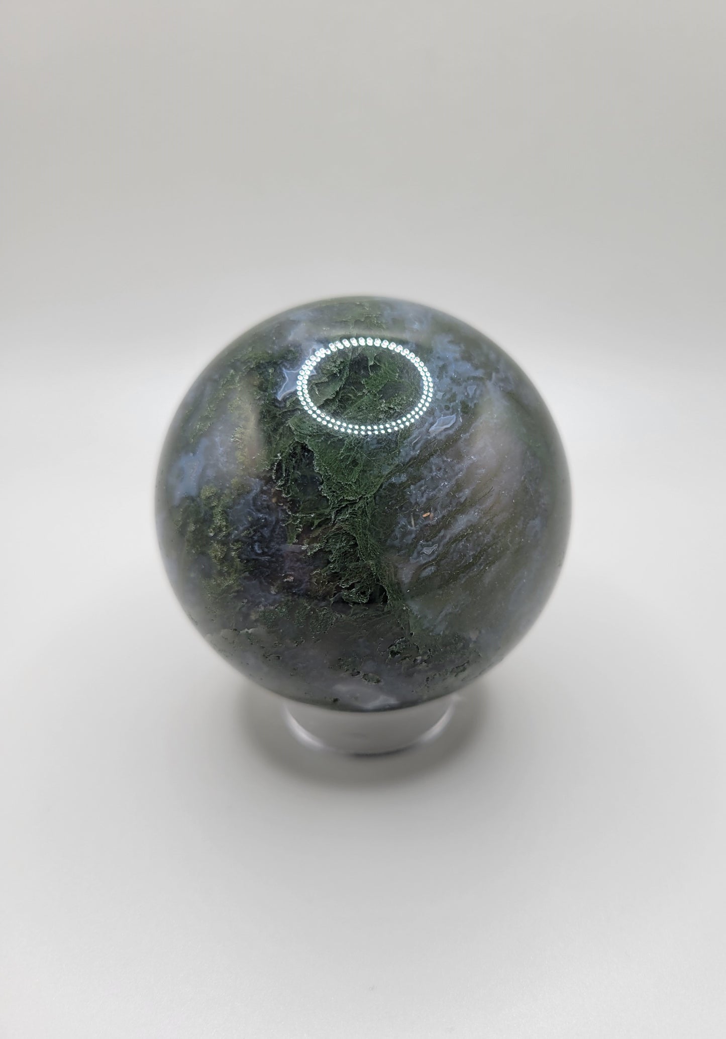 Moss Agate Sphere E