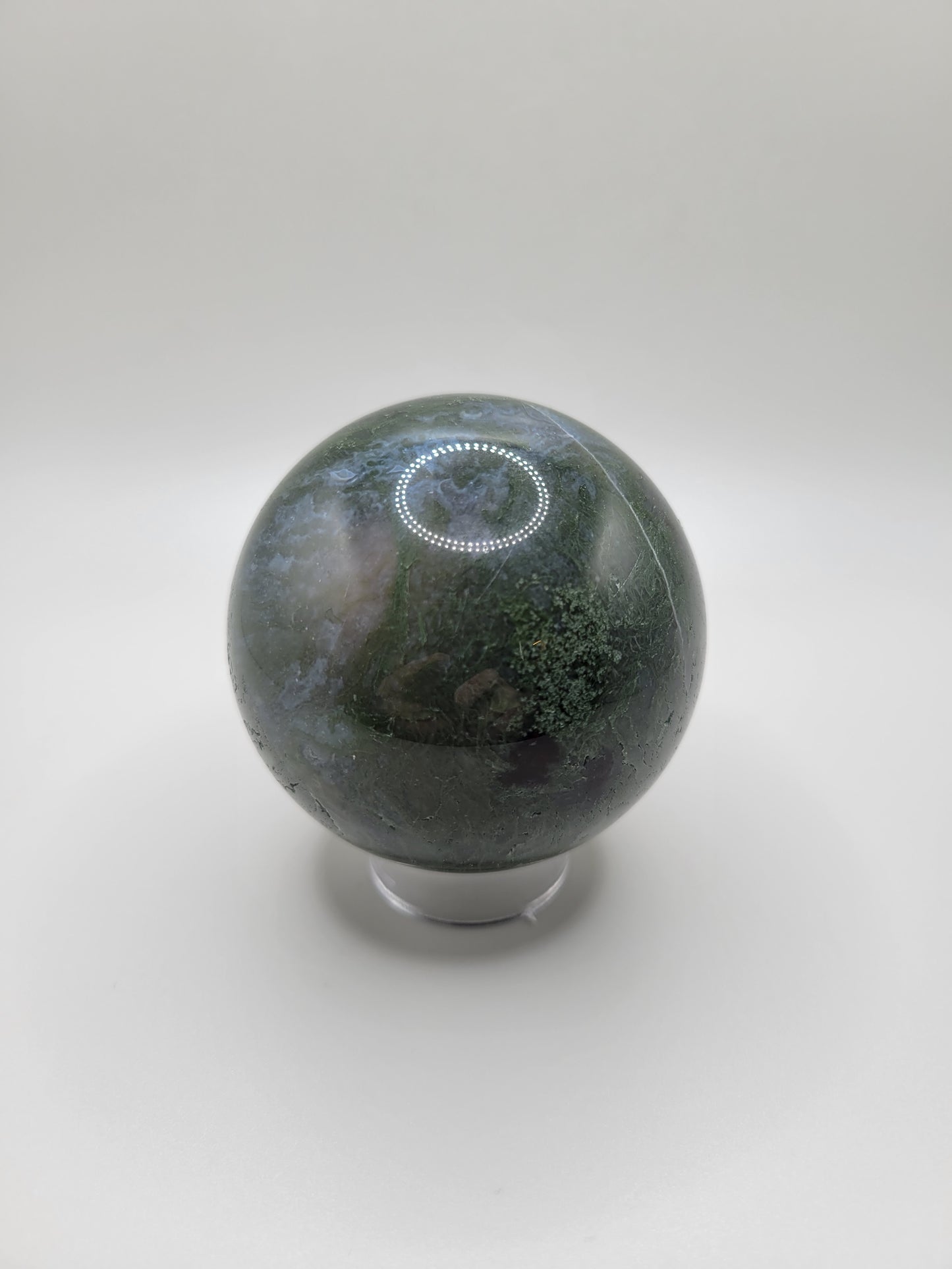 Moss Agate Sphere E