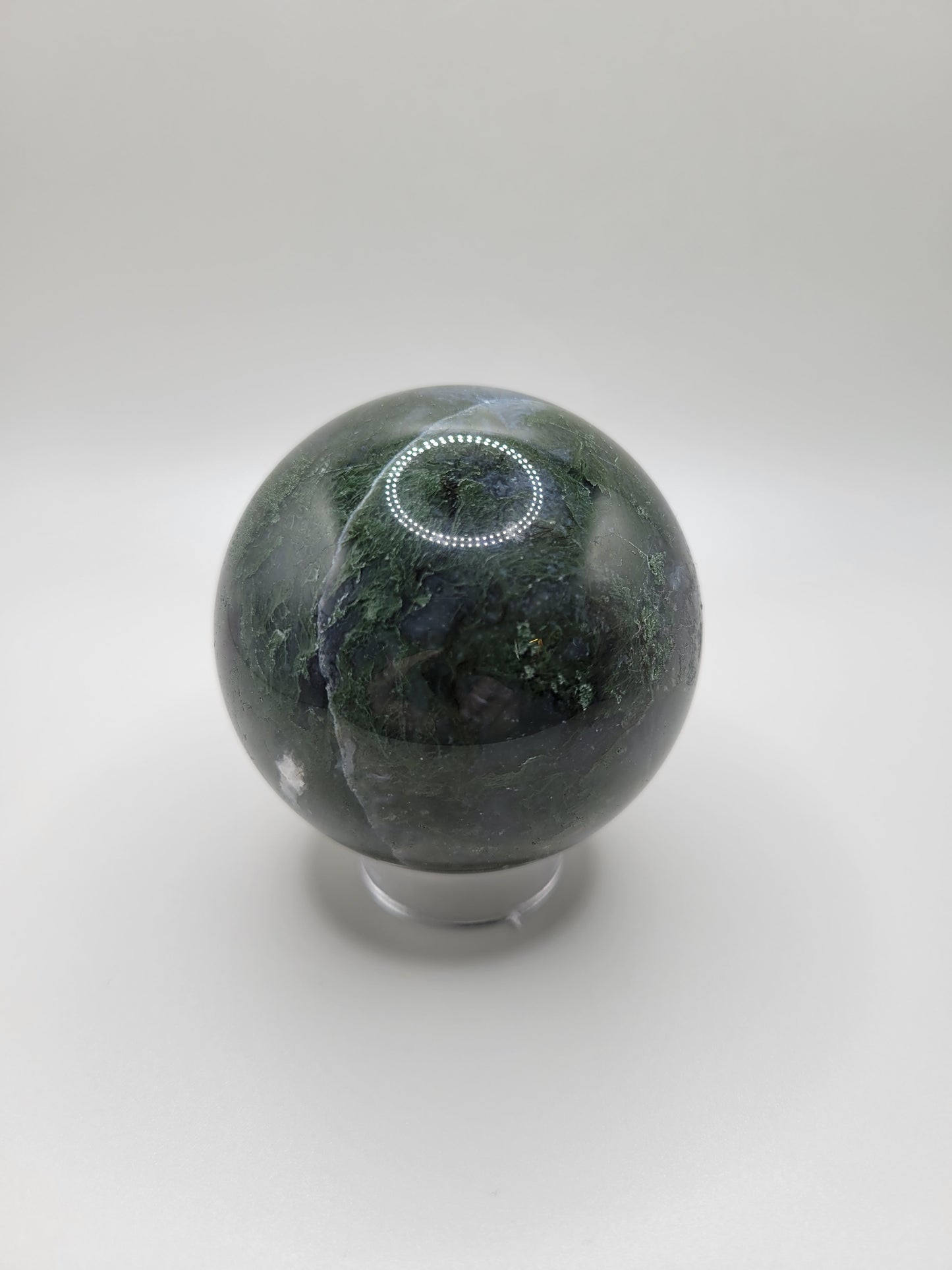 Moss Agate Sphere E