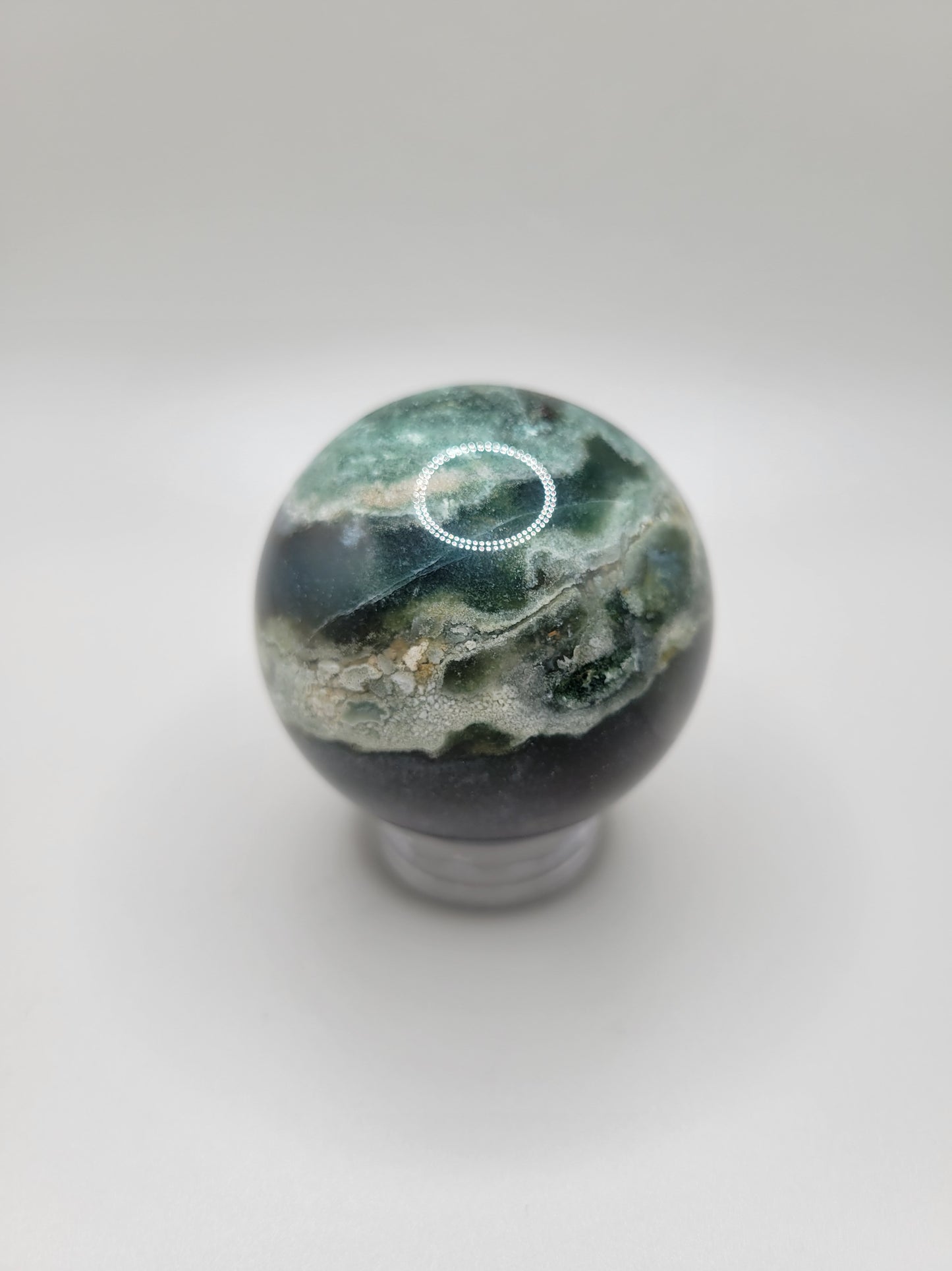Moss Agate Sphere B