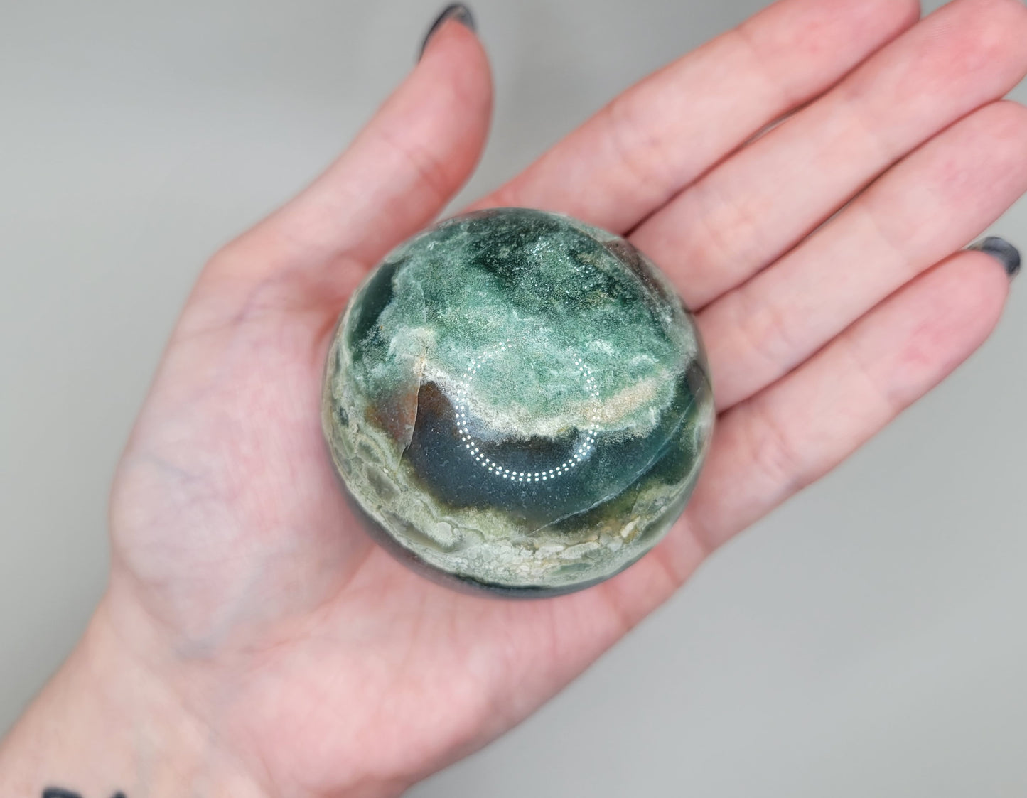 Moss Agate Sphere B