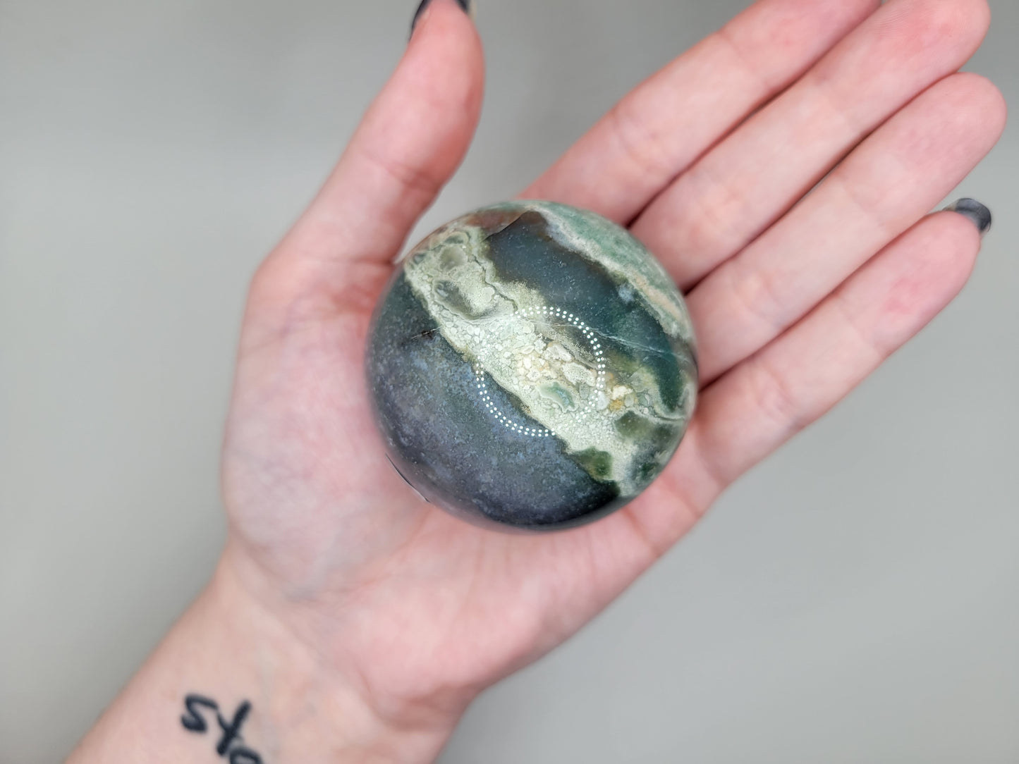 Moss Agate Sphere B