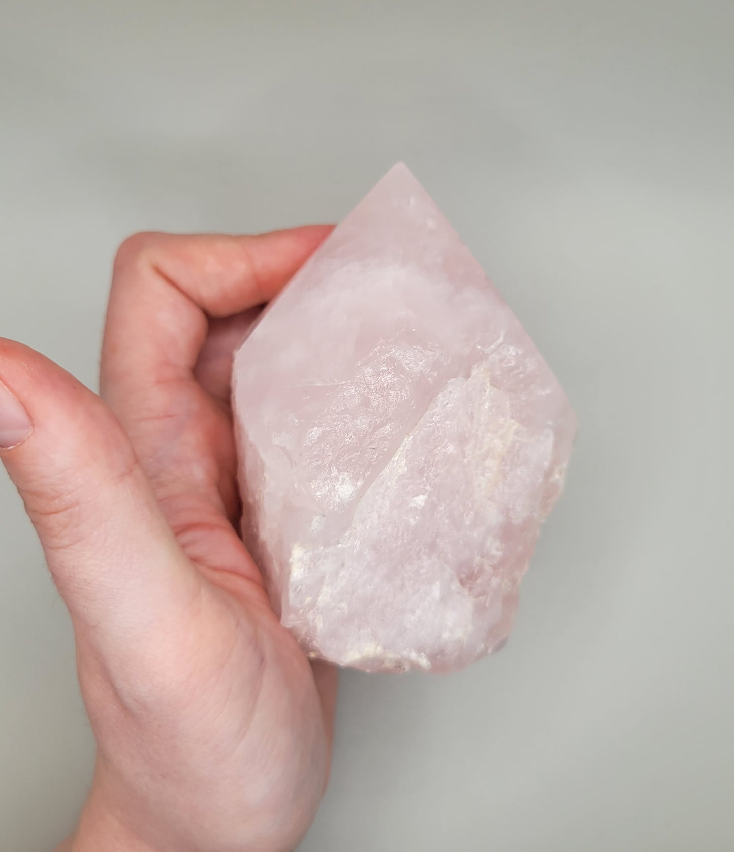Rose Quartz Top Polished Point