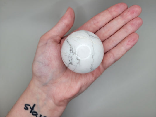 Howlite Sphere