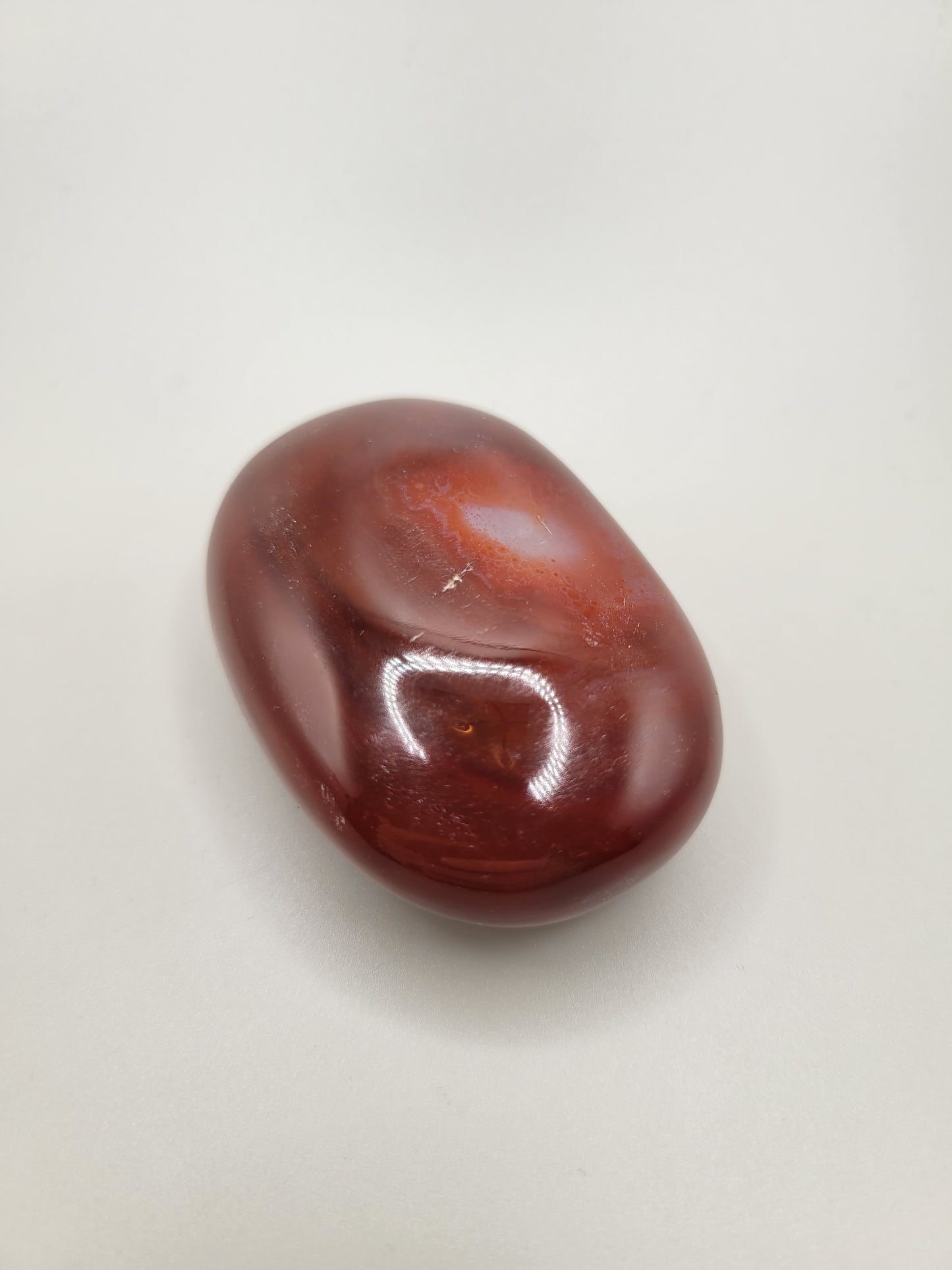 Carnelian Palm Stone