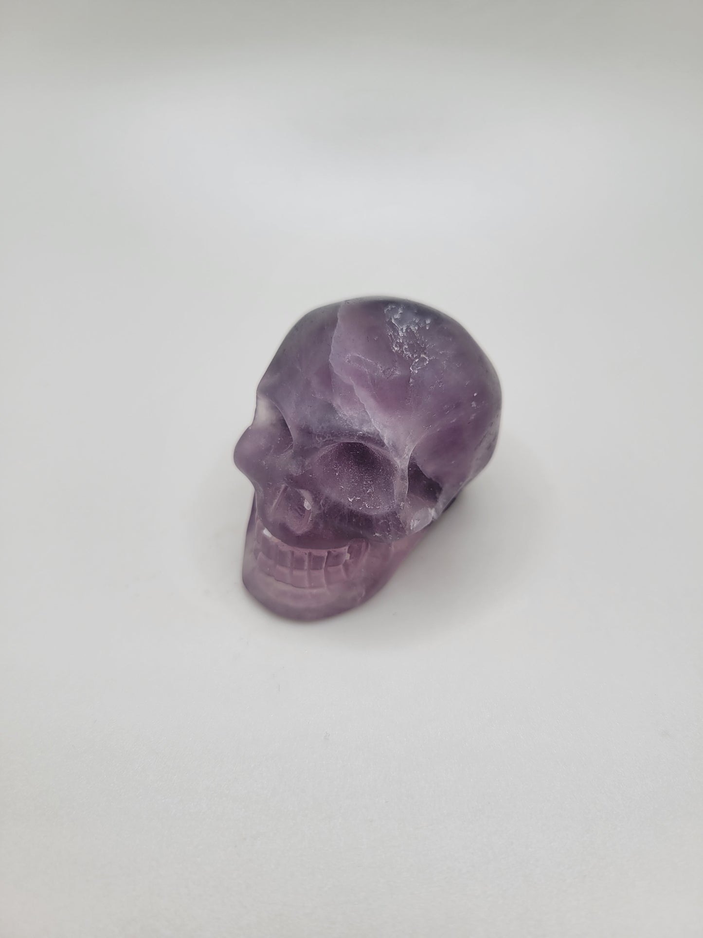 Rainbow Fluorite Skull