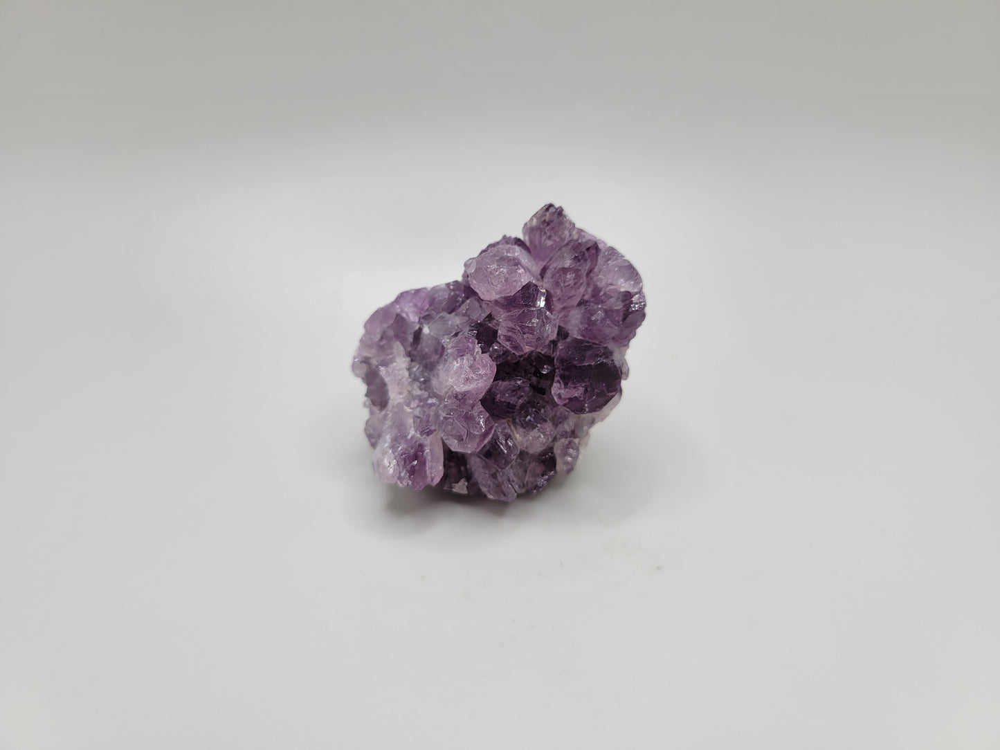 Amethyst Drusy Heart
