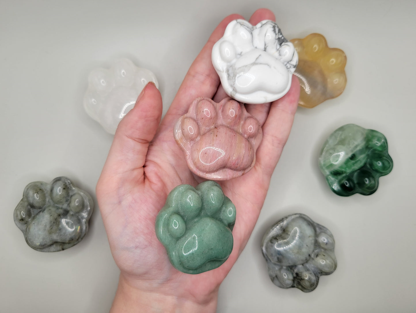 Crystal Paw Prints