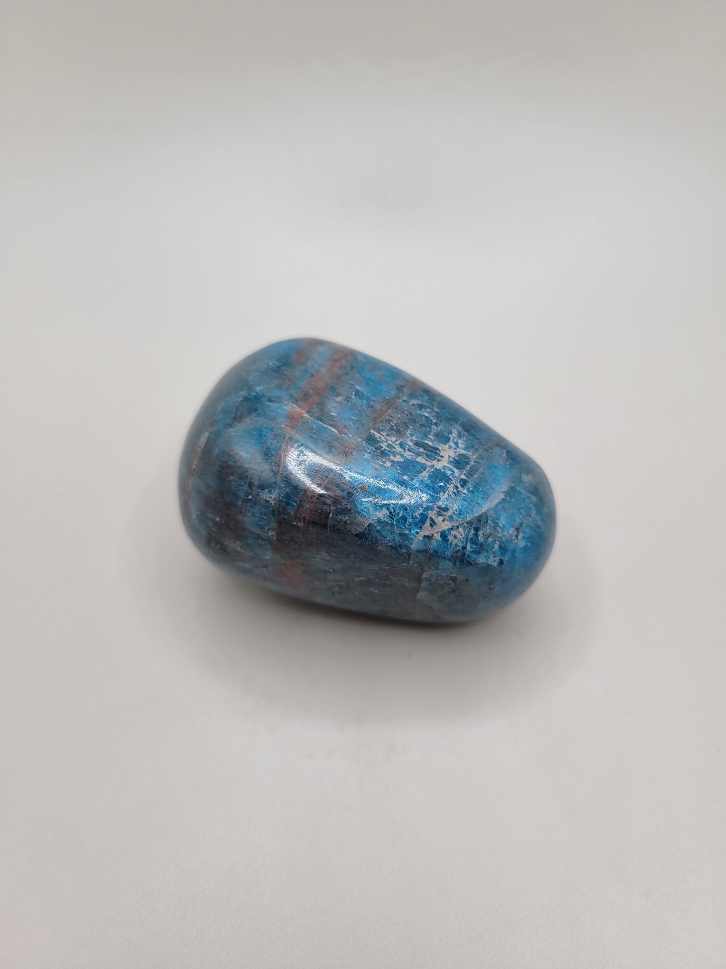 Blue Apatite Palm Stone