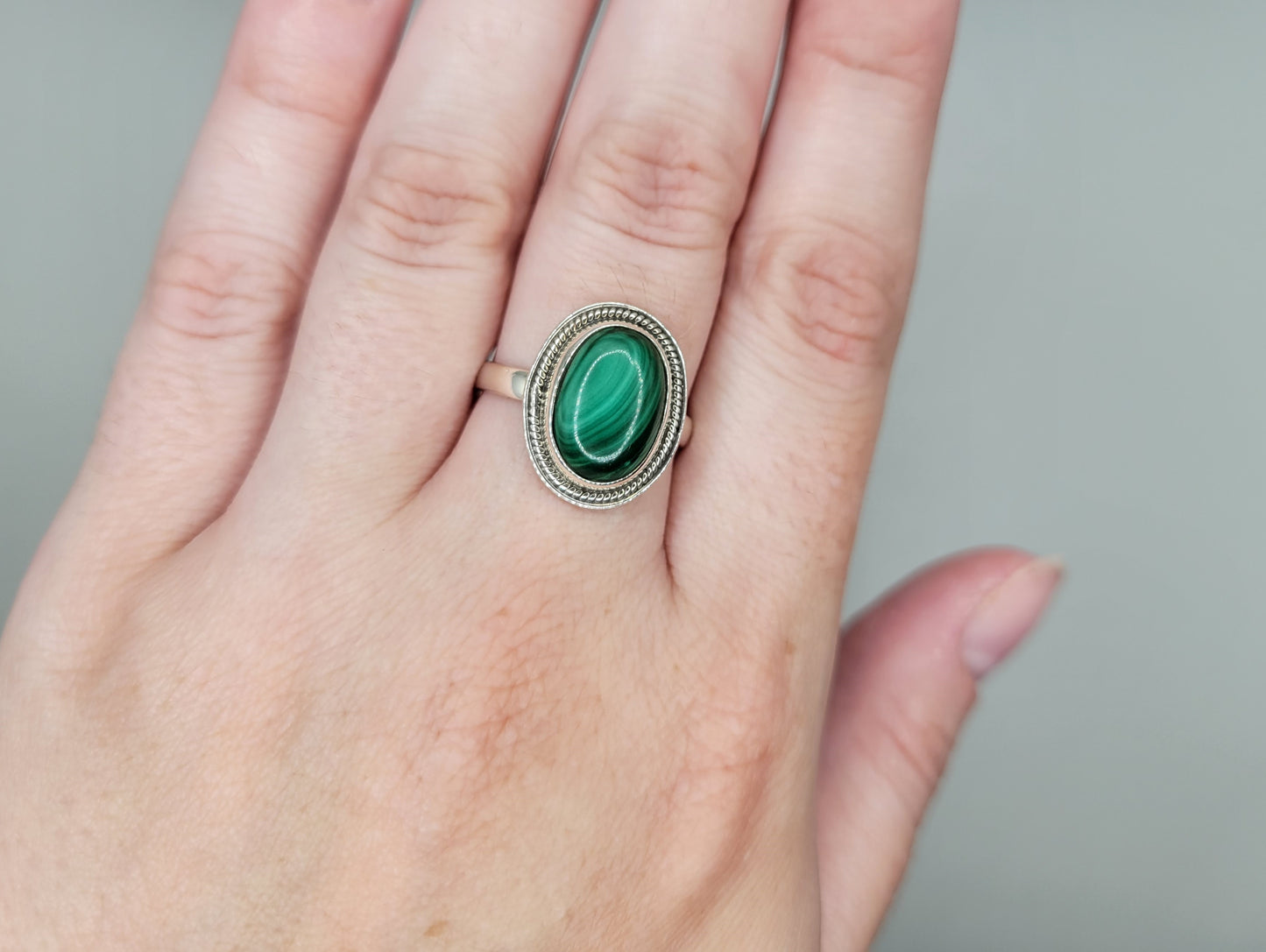 Malachite Ring
