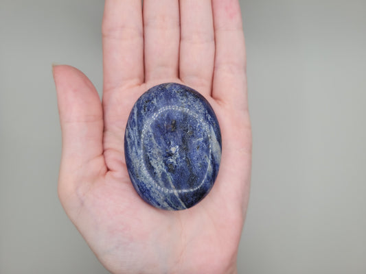 Sodalite Palm Stone