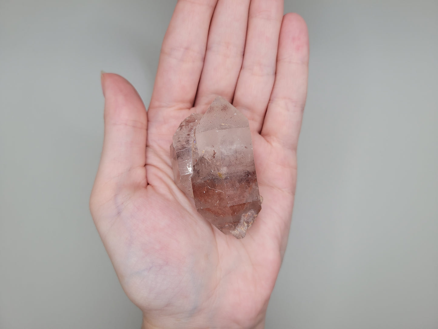 Red Hematoid Quartz Point