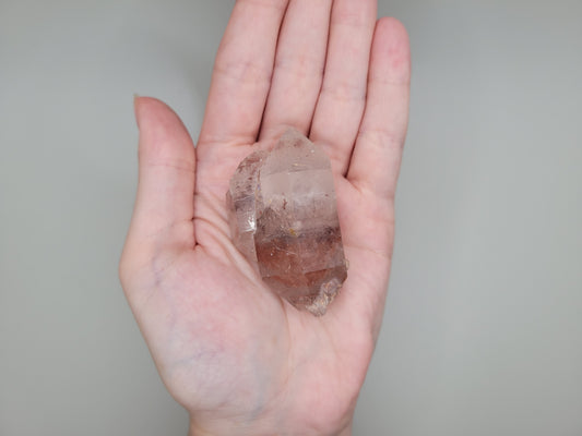 Red Hematoid Quartz Point