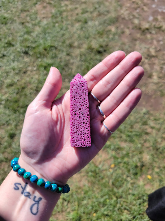 Honeycomb Ruby Tower
