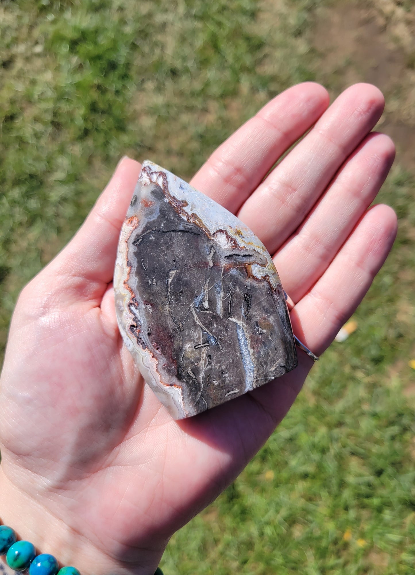 Mexican Crazy Lace Agate Flame
