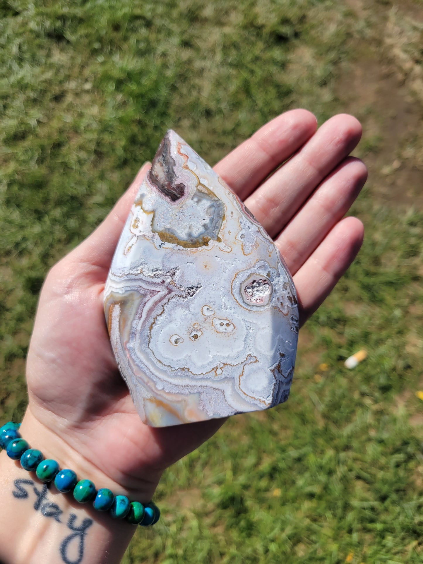 Mexican Crazy Lace Agate Flame