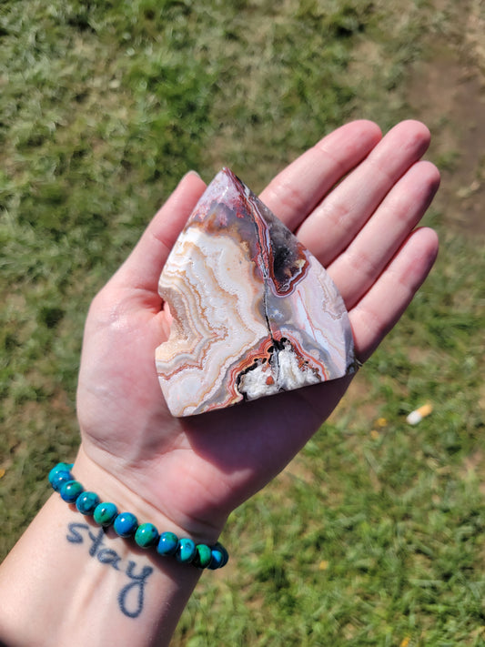Mexican Crazy Lace Agate Flame