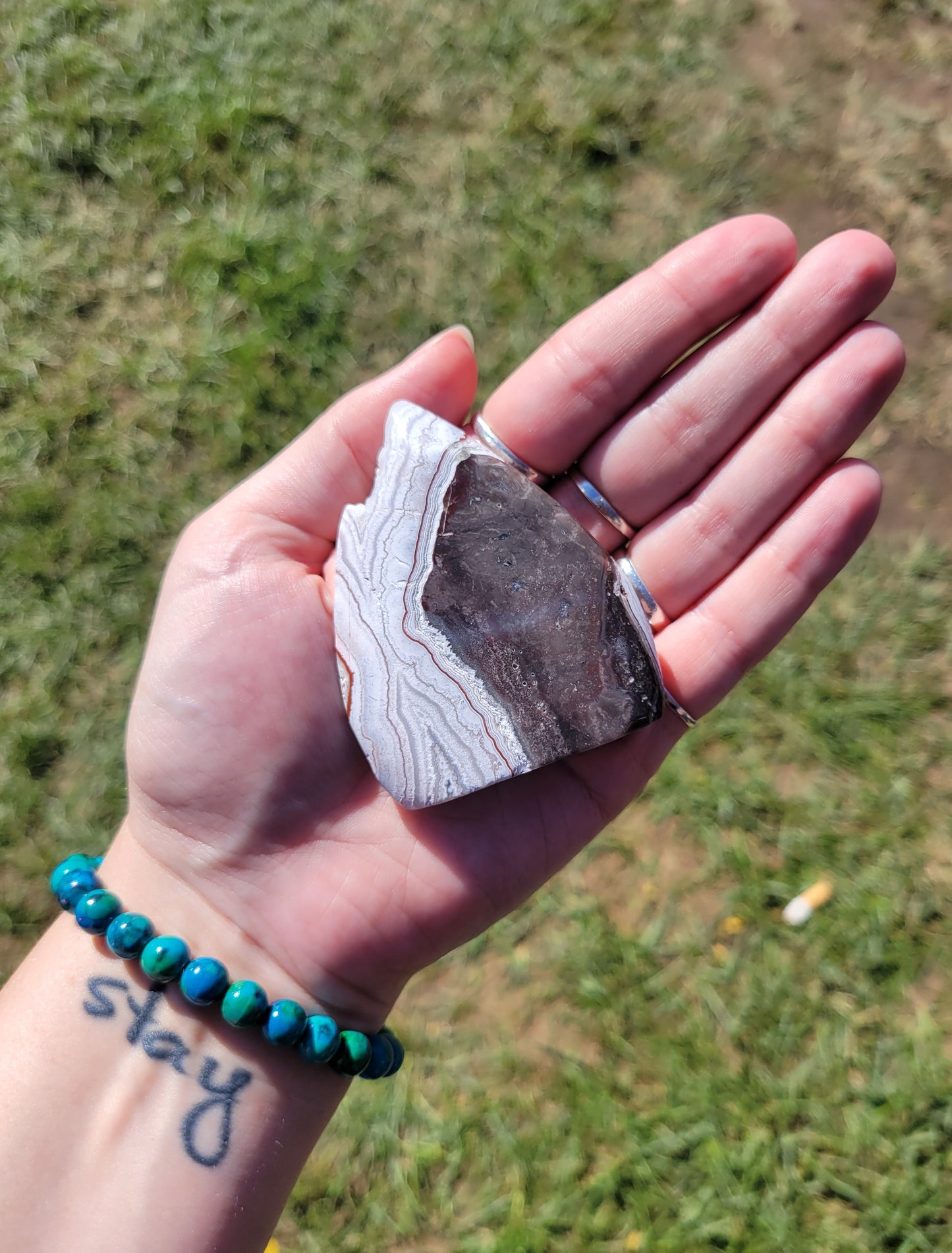 Mexican Crazy Lace Agate Flame
