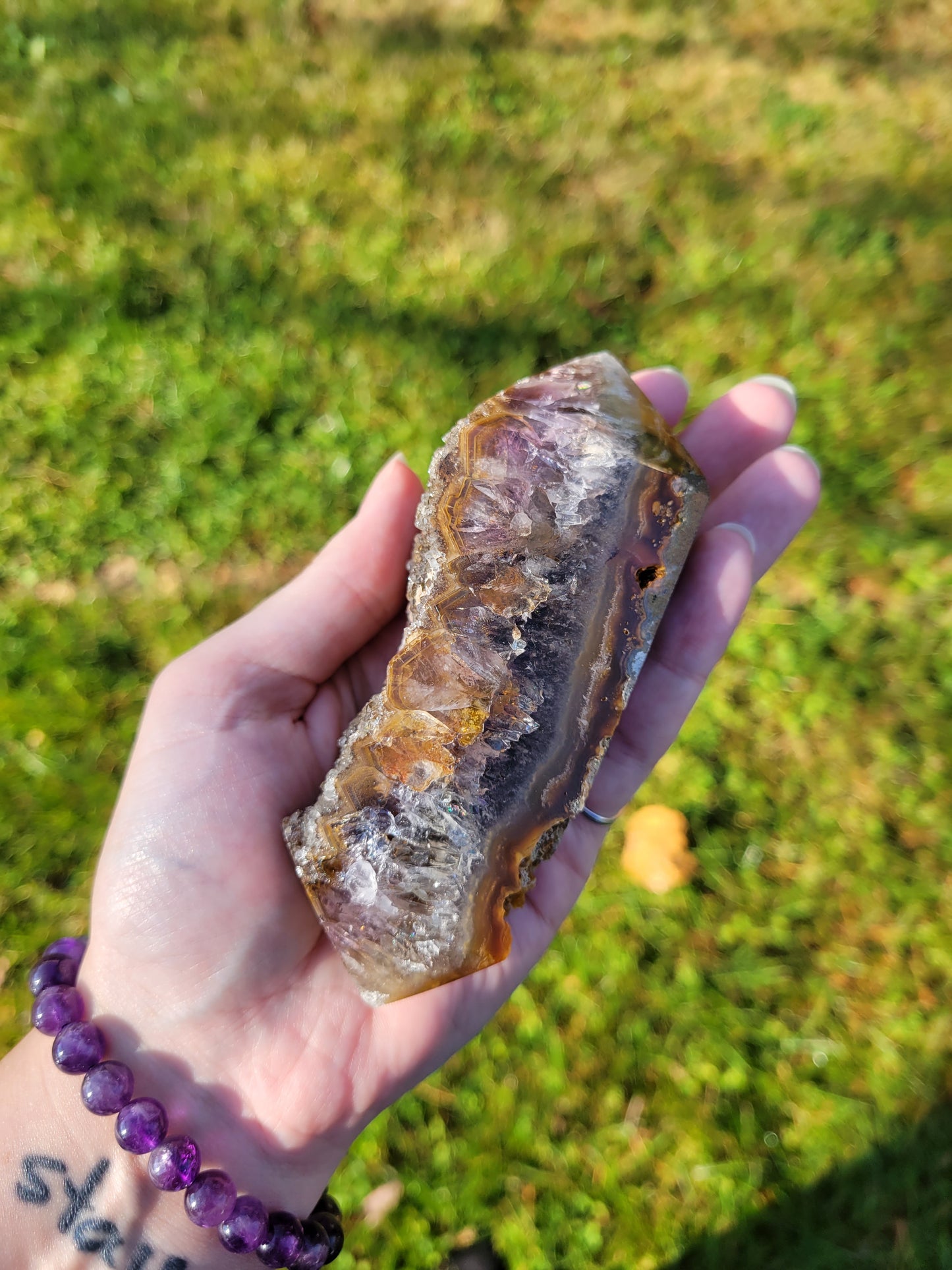 Double Terminated Agate Point