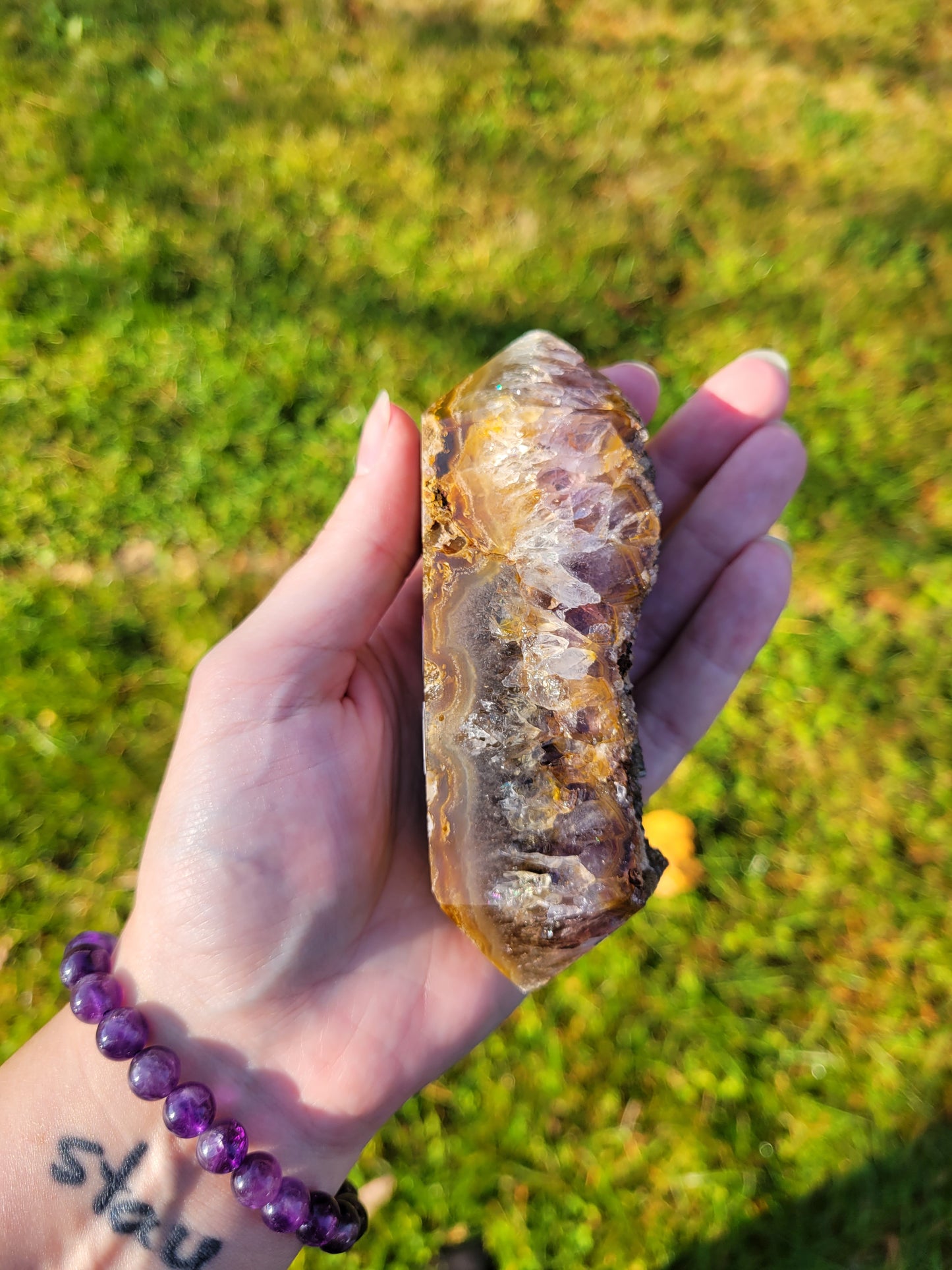 Double Terminated Agate Point