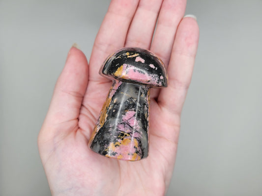 Rhodonite Mushroom