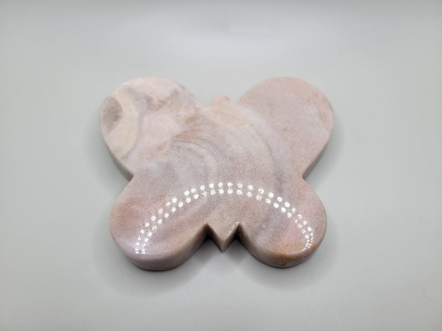 Pink Amethyst Butterfly