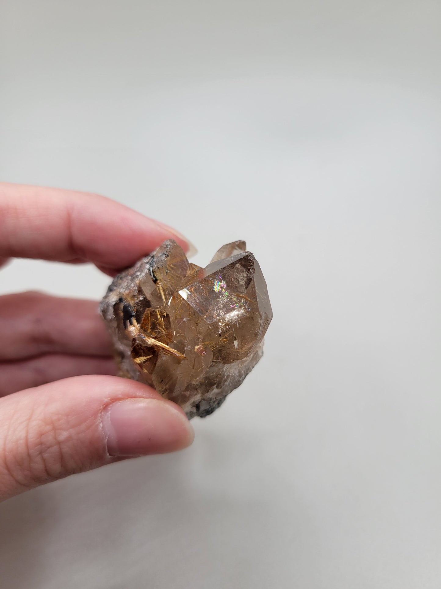 Rutile Quartz Point