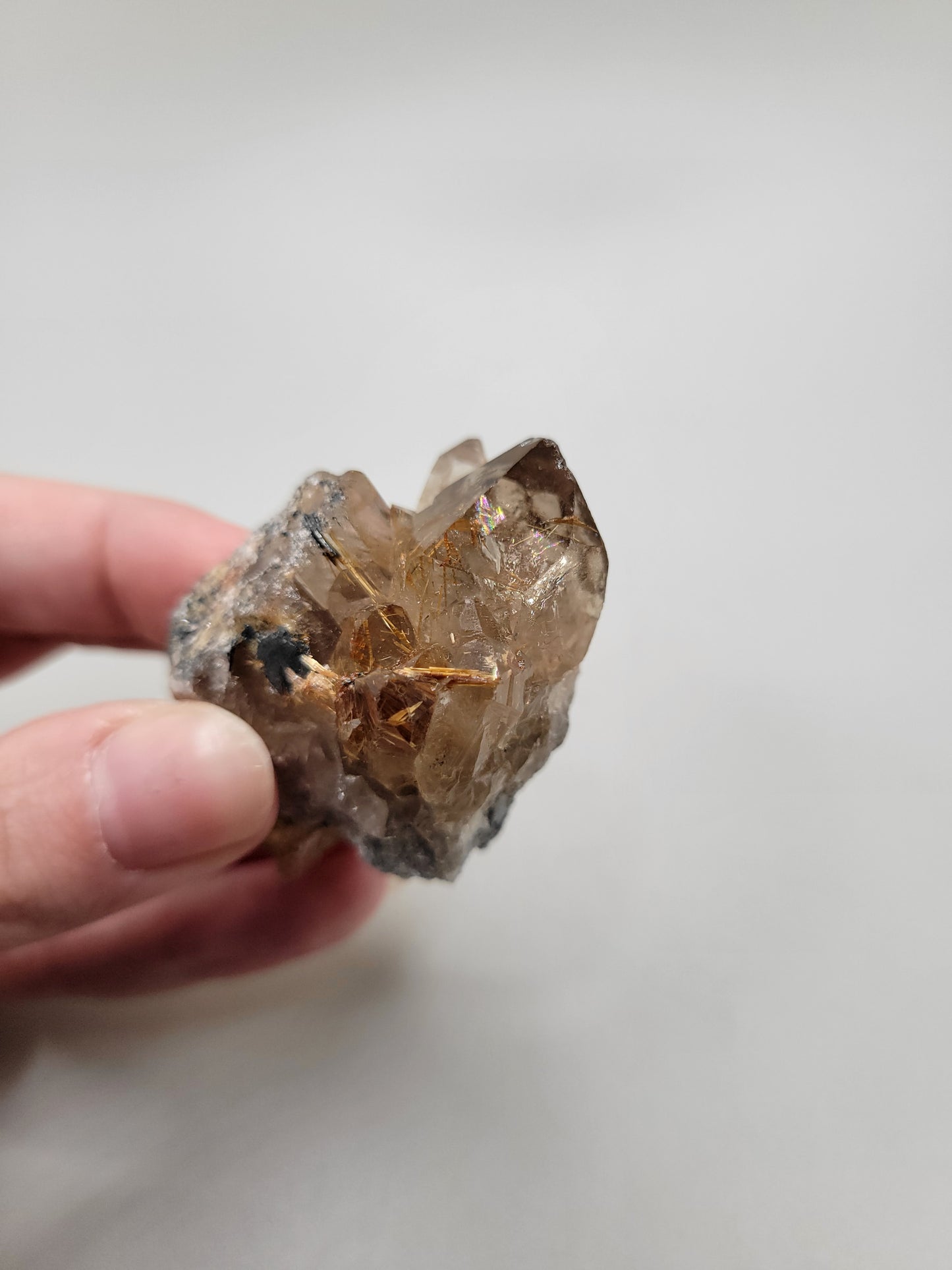 Rutile Quartz Point