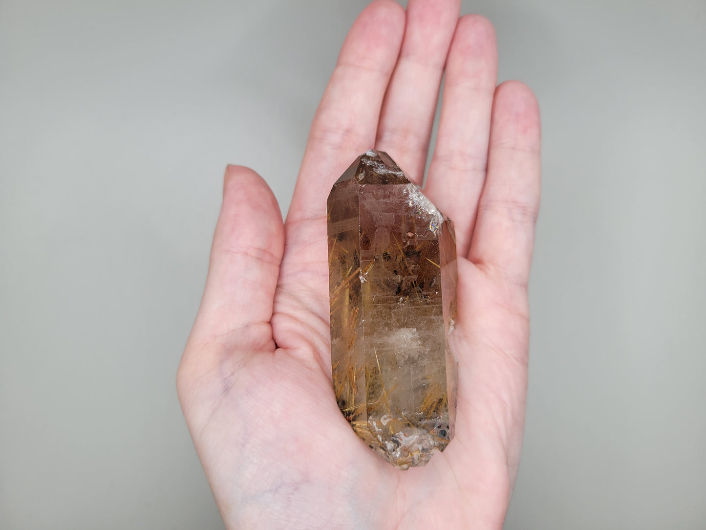 Rutile Quartz Point