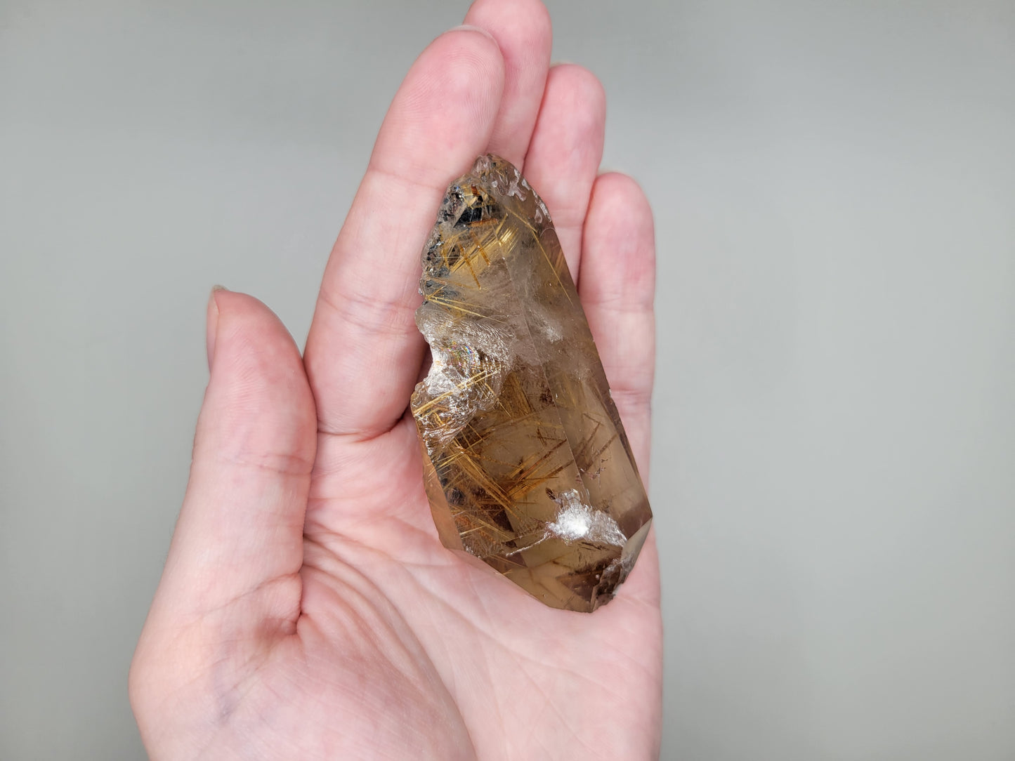 Rutile Quartz Point