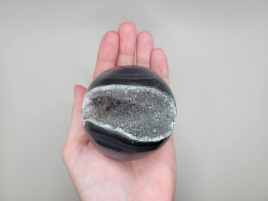 Agate Drusy Sphere