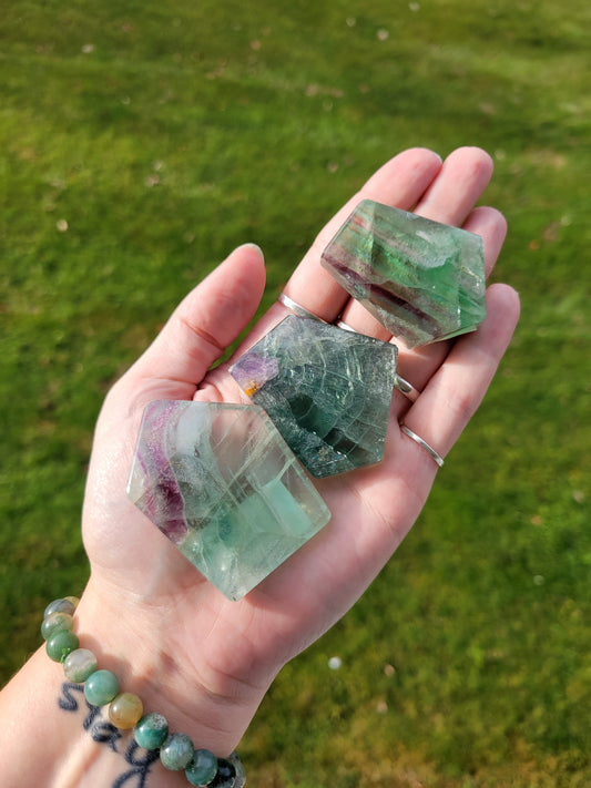 Rainbow Fluorite Slabs