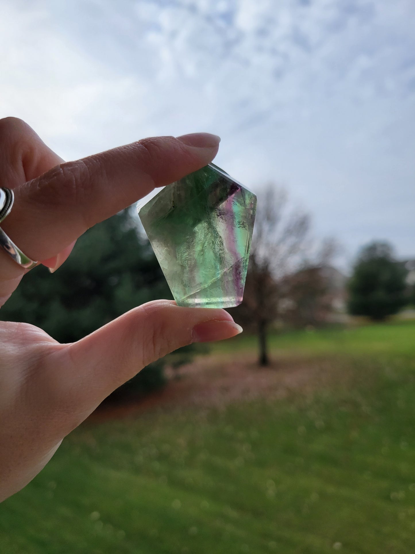 Rainbow Fluorite Slabs