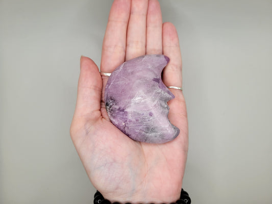 Lepidolite Moon