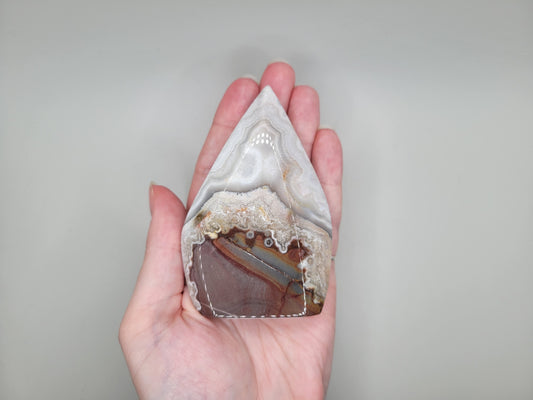 Mexican Crazy Lace Agate Flame