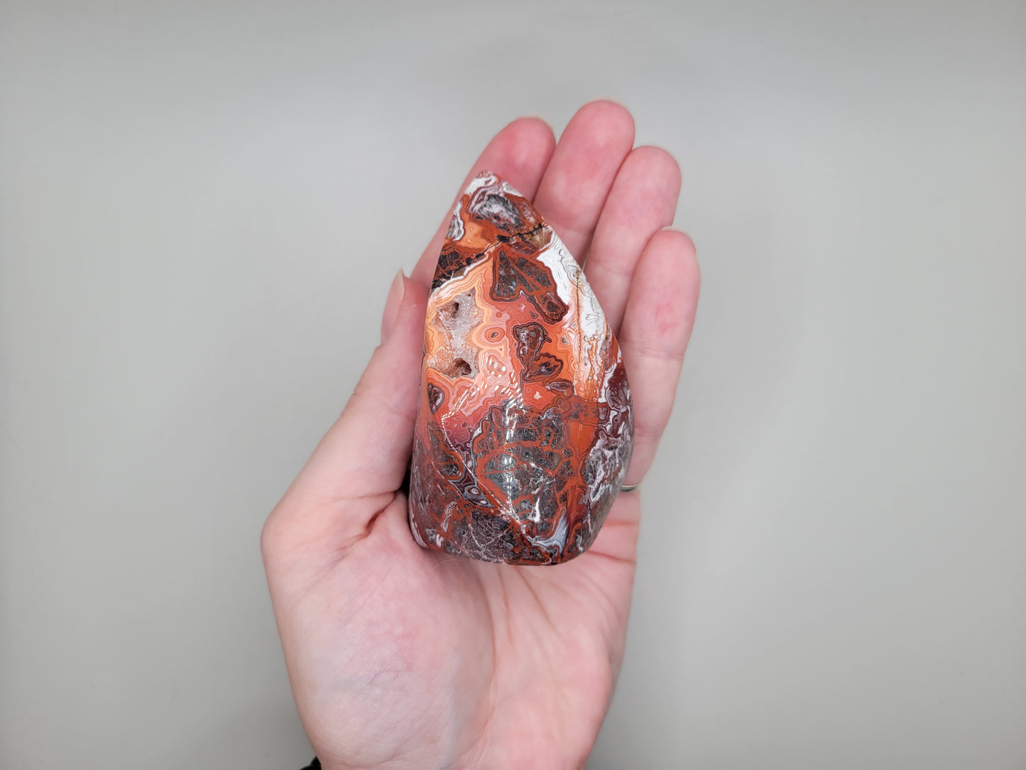 Mexican Crazy Lace Agate Flame