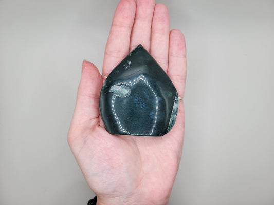 Moss Agate Flame