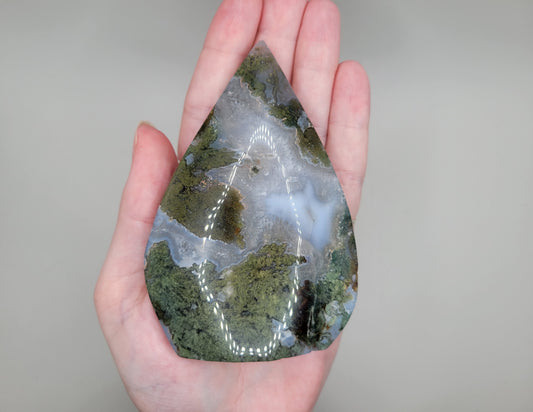 Moss Agate Flame