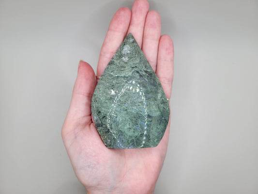 Moss Agate Flame